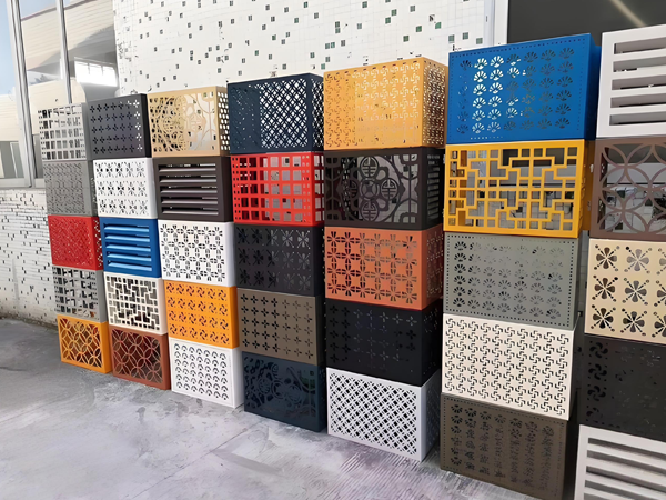Decorate exterior walls with diverse aluminum air conditioner covers