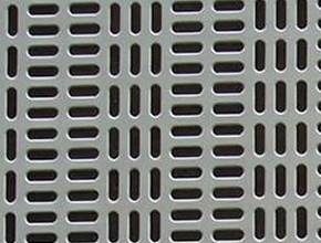 Perforated sheet in decorative slot hole pattern-1