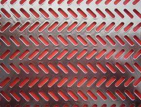 Feuille perforée dans le motif de trou de fente décoratif-3