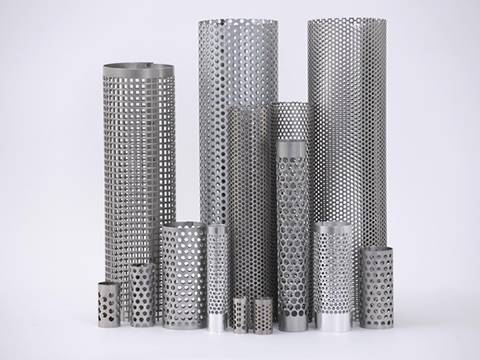 Perforated Tube for Filter Liquids, Solids and Air Filtration