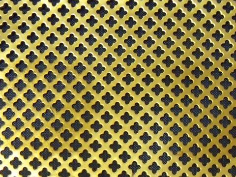 Copper Brass Ss Aluminum Decorative Perforated Sheet